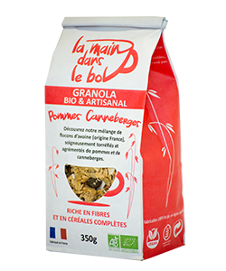 Granola pommes & canneberges