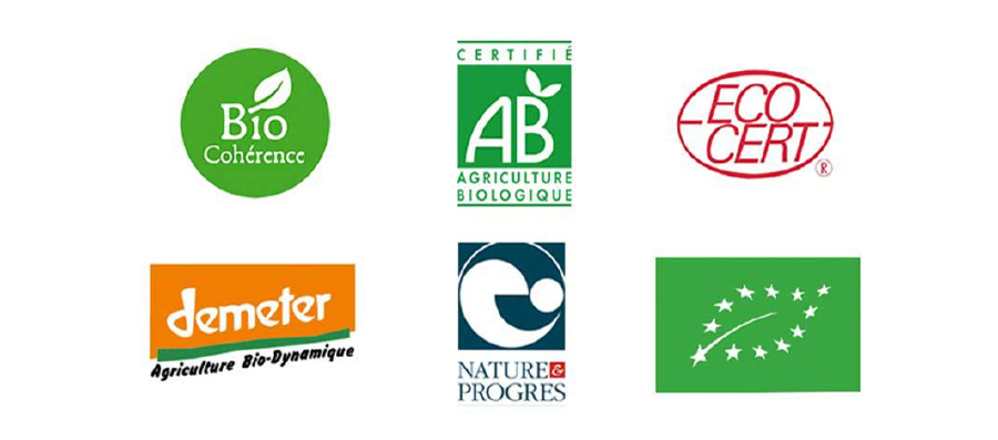 L'agriculture biologique, Les différents labels bio en France et en Europe