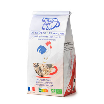 Découvrez notre gamme de muesli bio, gamme de céréales pour le petit déjeuner
