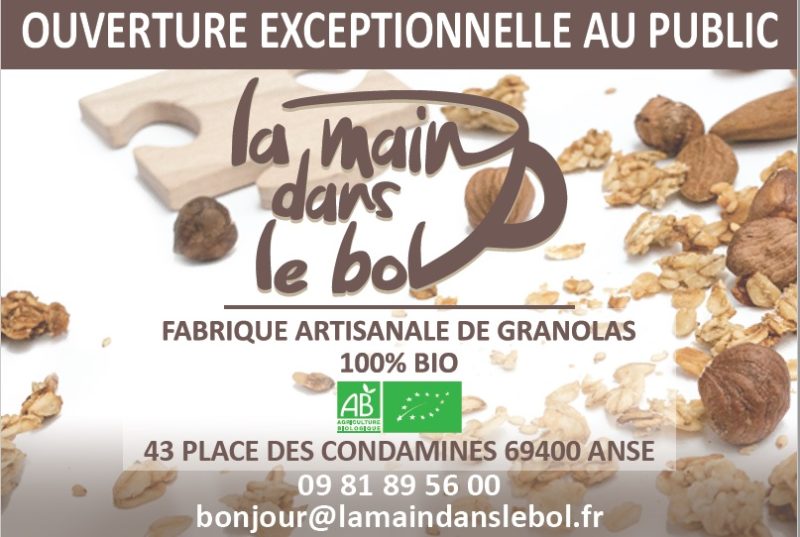 Ouverture exceptionnelle fabrique artisanale